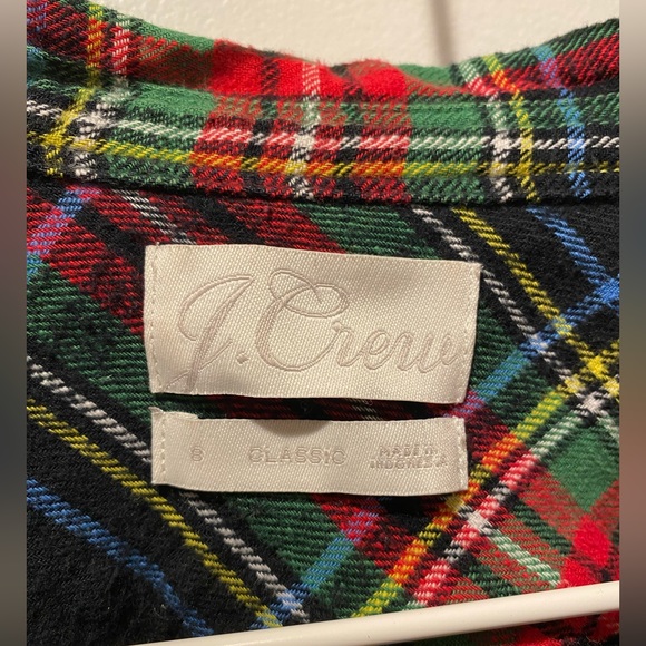 J. Crew classic fit flannel Plaid Button down - Picture 3 of 4